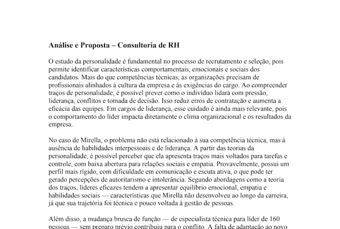 transformo seu texto em um conteúdo claro e profissional